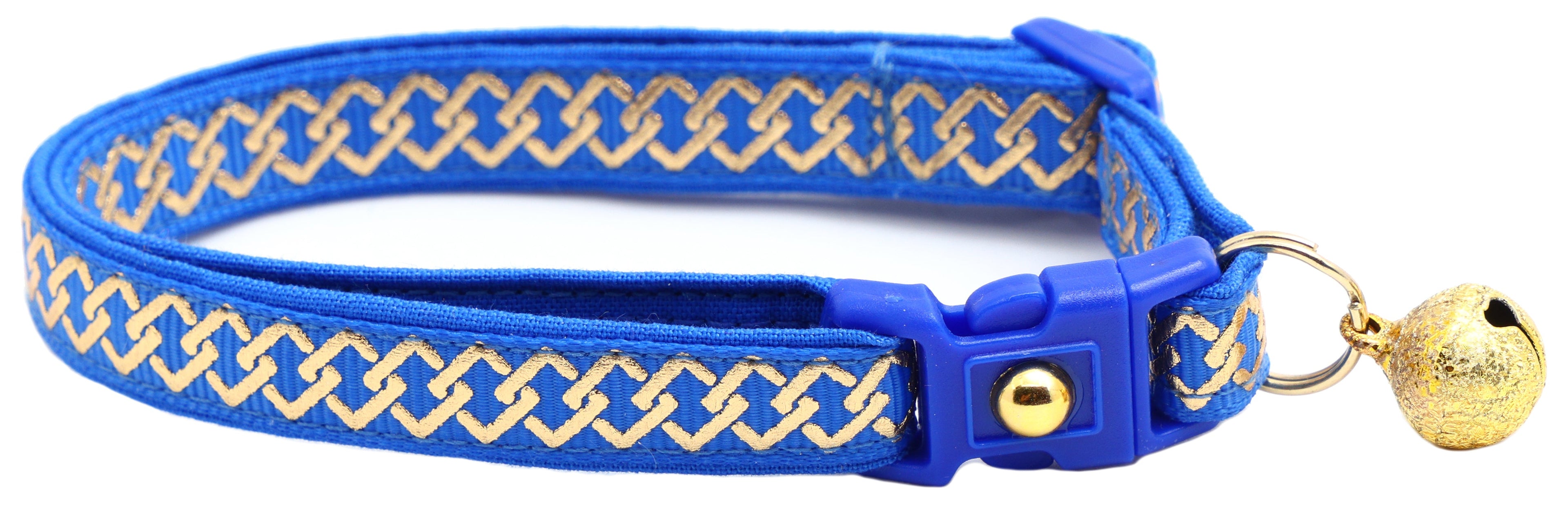 Gold Knots Breakaway Cat Collar
