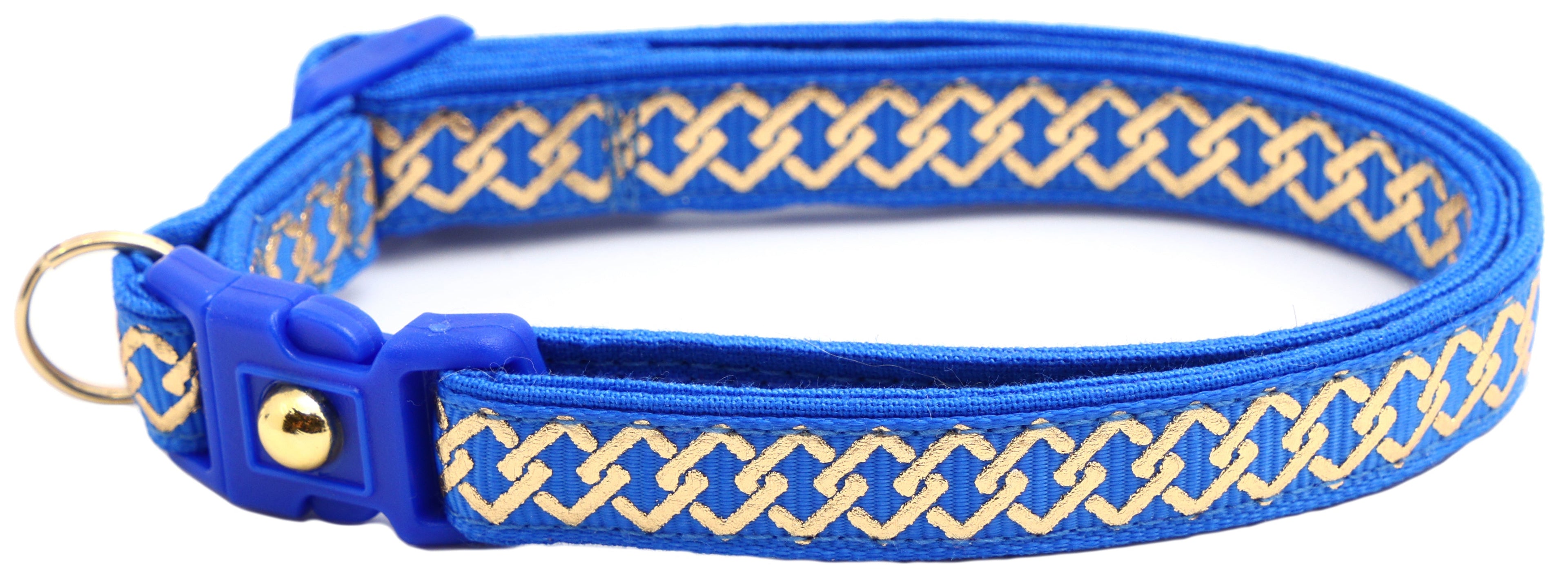 Gold Knots Breakaway Cat Collar
