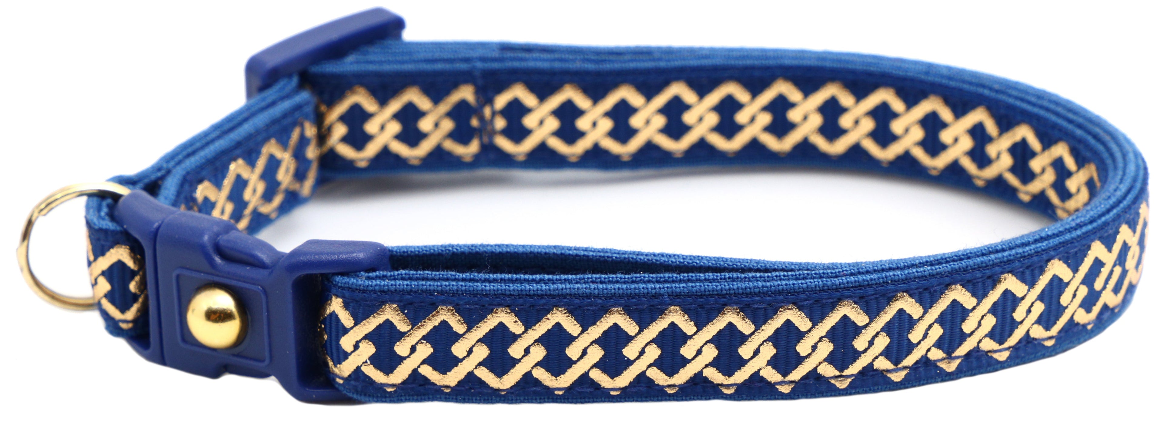 Gold Knots Breakaway Cat Collar