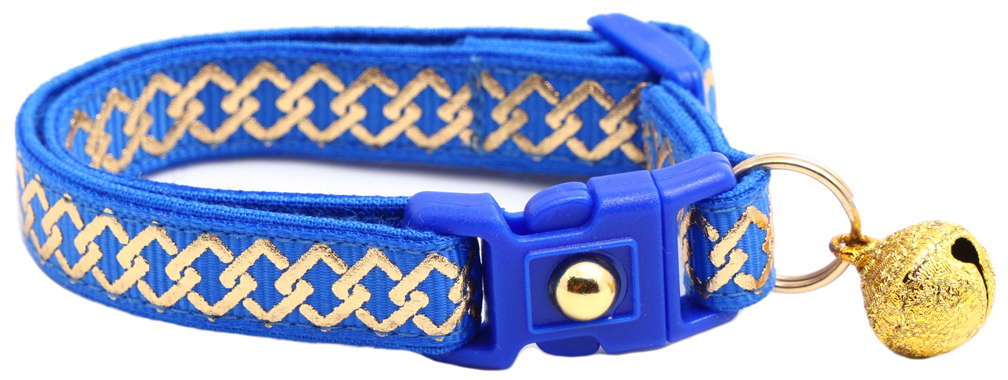Gold Knots Breakaway Cat Collar