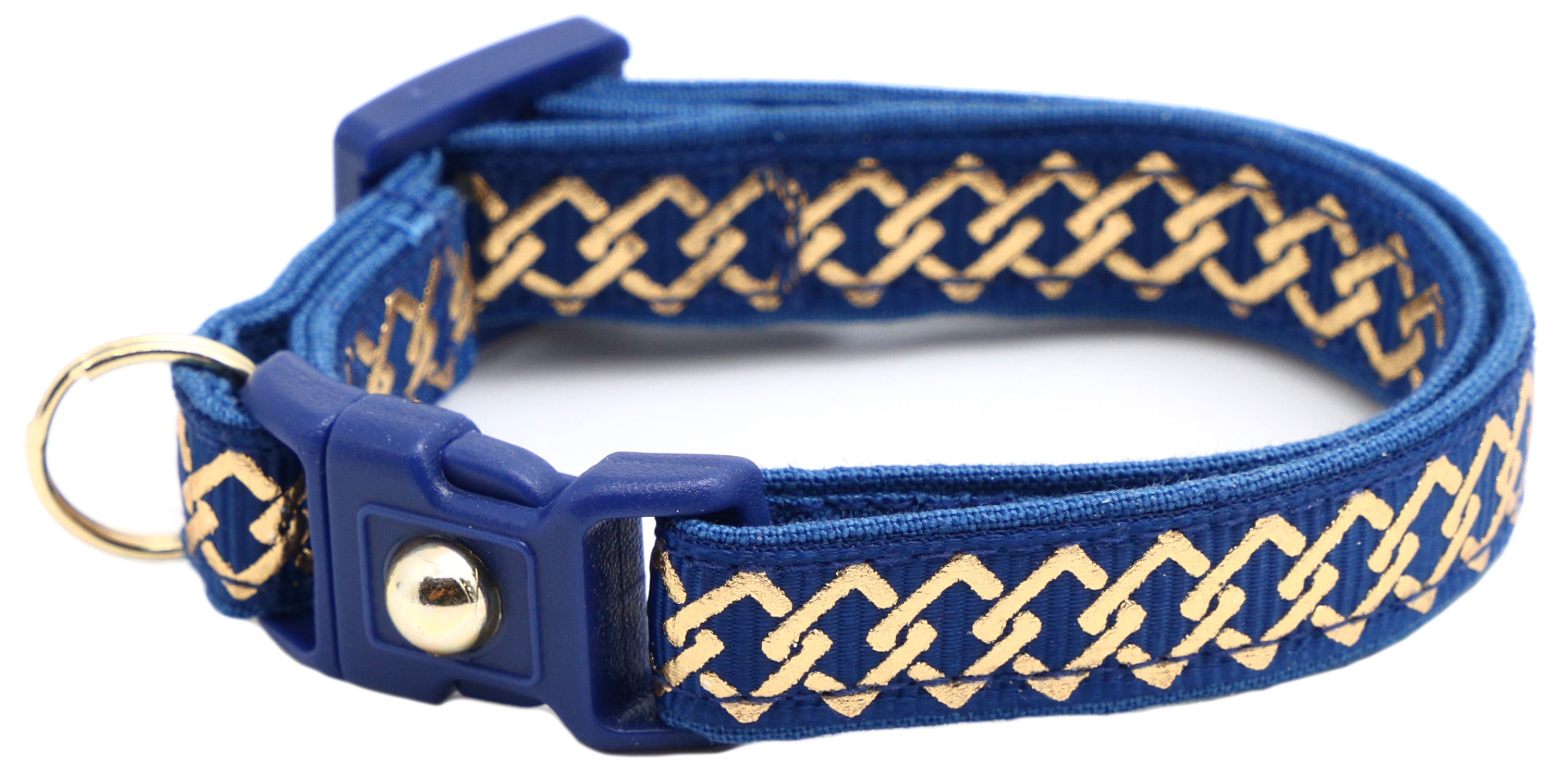 Gold Knots Breakaway Cat Collar
