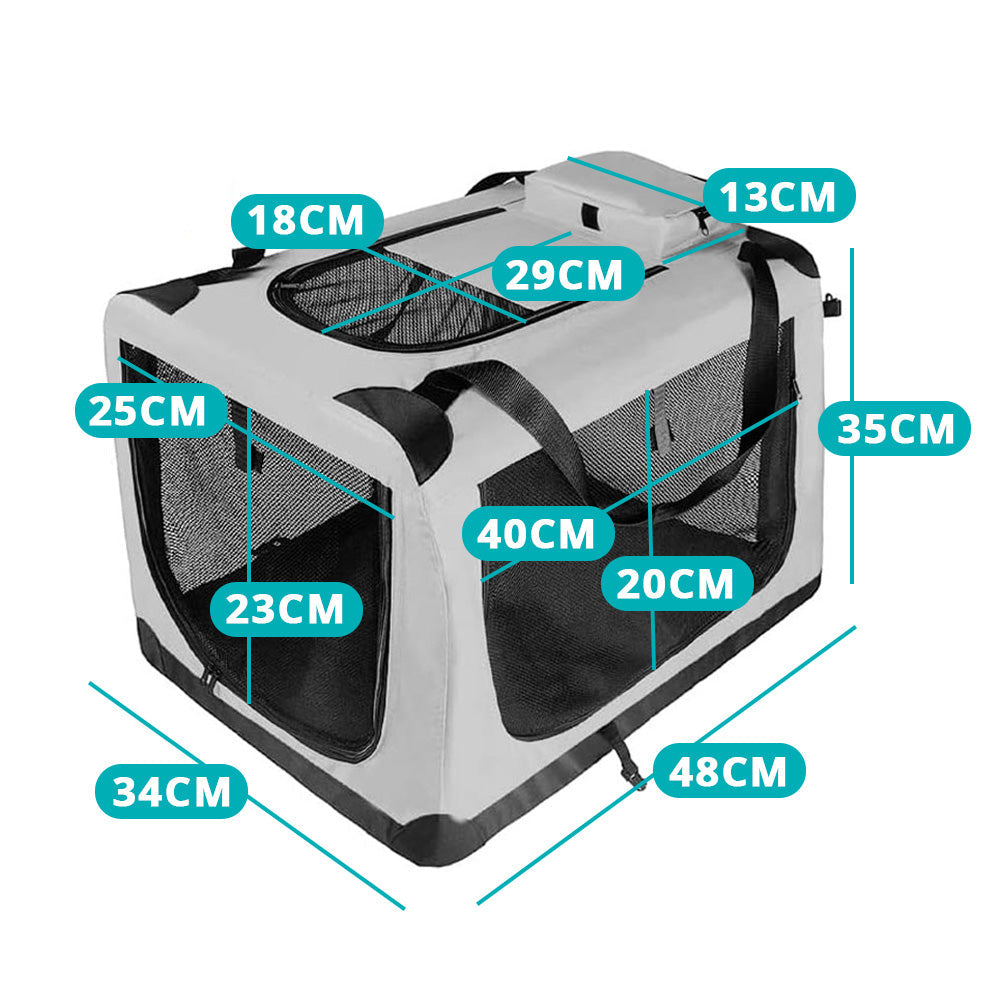 Összehajtható kisállathordozó táska, több típusban-S méret